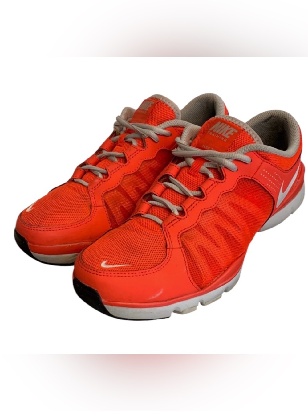 Nike Training Flex TR2 women’s 9 bright neon orange mesh running shoes